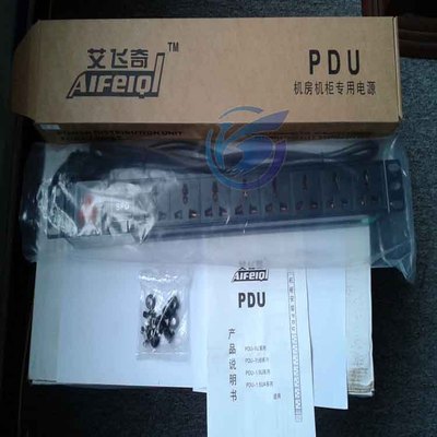 【PDU機柜專用插座10A 機柜插座1U 8位插排開關防雷鋁合金 可定制】價格,廠家,圖片,移動插座/排插/插線板,廣州曉陽網絡科技-