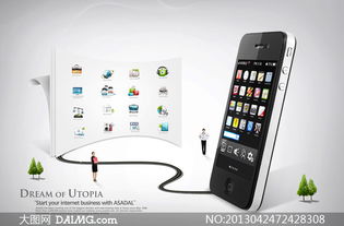 智能機側(cè)視圖與人物等psd分層素材